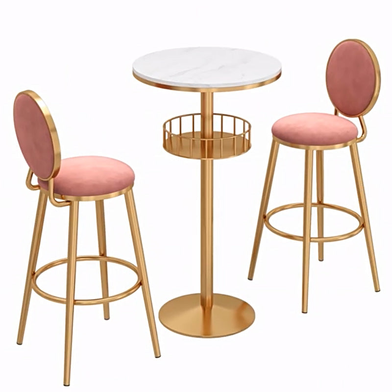 1/2/3 Pieces Table and Stool Set Contemporary Pub Dining Set