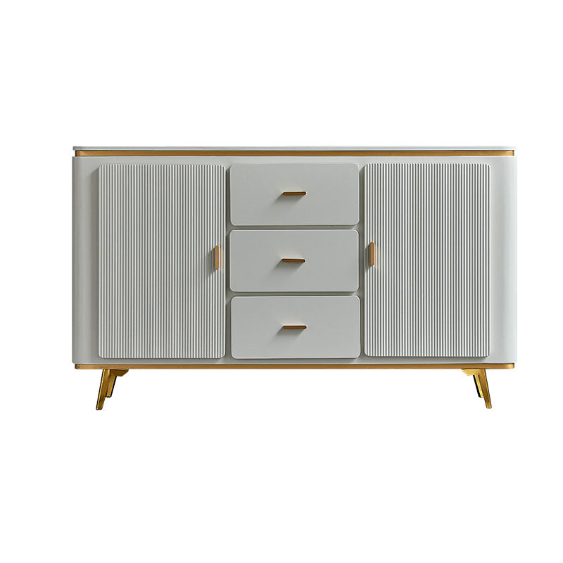 Manufactured Wood Dresser Classic Glam Storage Chest Dresser