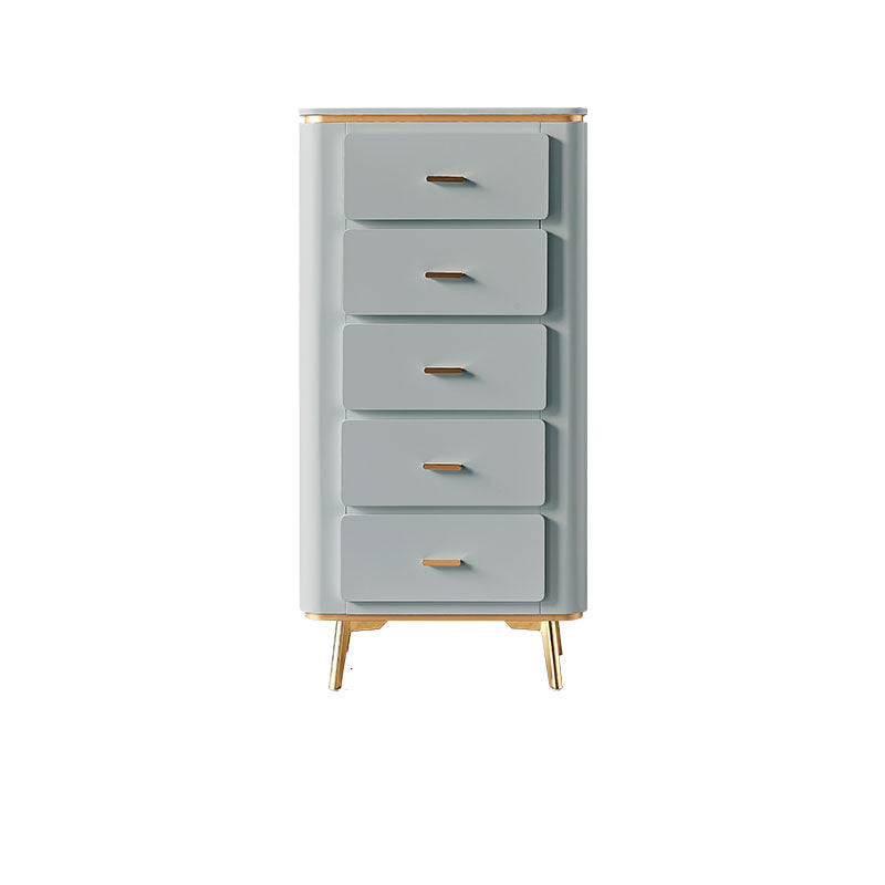 Manufactured Wood Dresser Classic Glam Storage Chest Dresser