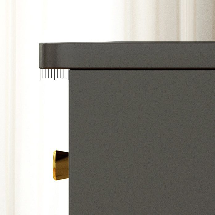 Ultra Modern Combo Dresser Wood Horizontal Storage Chest Dresser for Bedroom