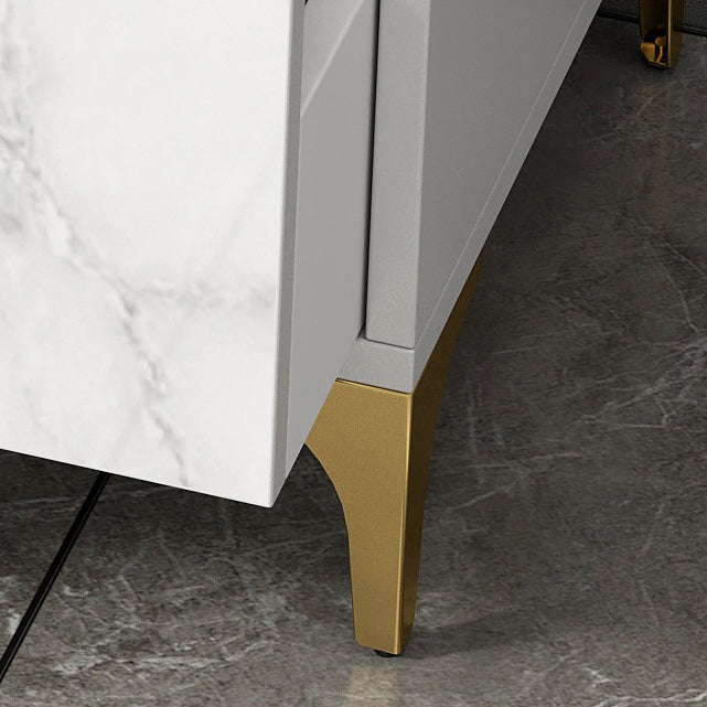 Ultra Modern Wood Combo Dresser Horizontal Storage Chest Dresser for Bedroom