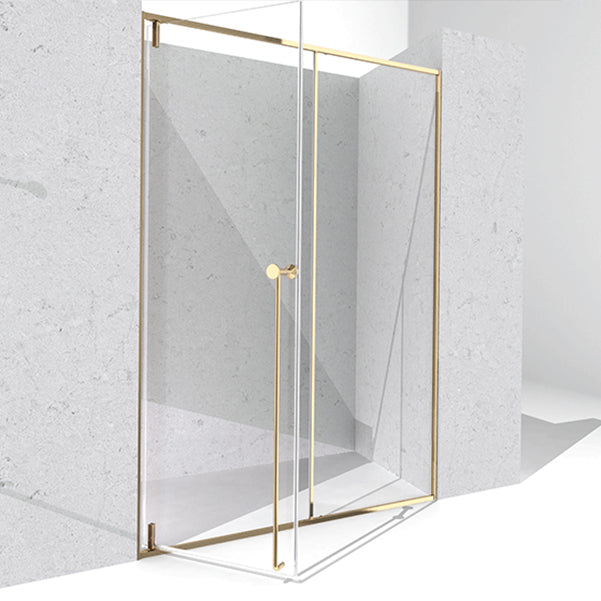 Semi Frameless Tempered Glass Shower Door Pivot Shower Doors