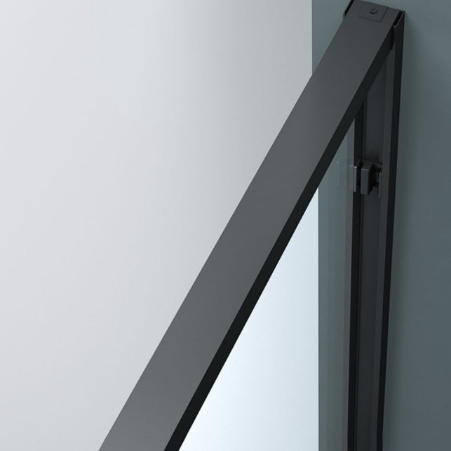 Semi Frameless Double Sliding Shower Door Tempered Glass Shower Door