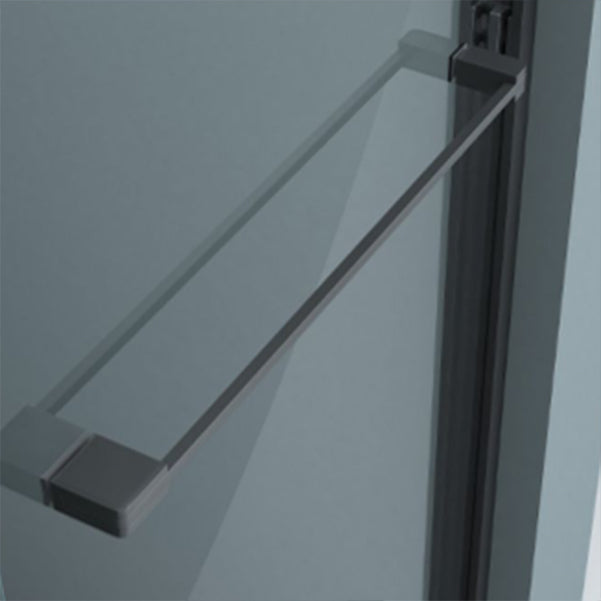 Semi Frameless Double Sliding Shower Door Tempered Glass Shower Door