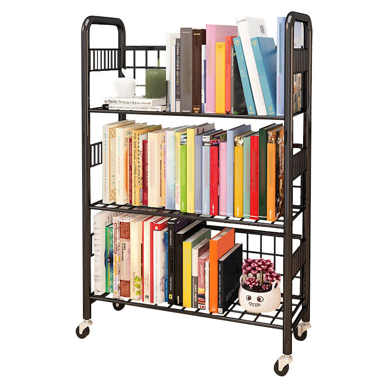 Scandinavian Metal Book Shelf Freestanding Standard Kids Bookcas
