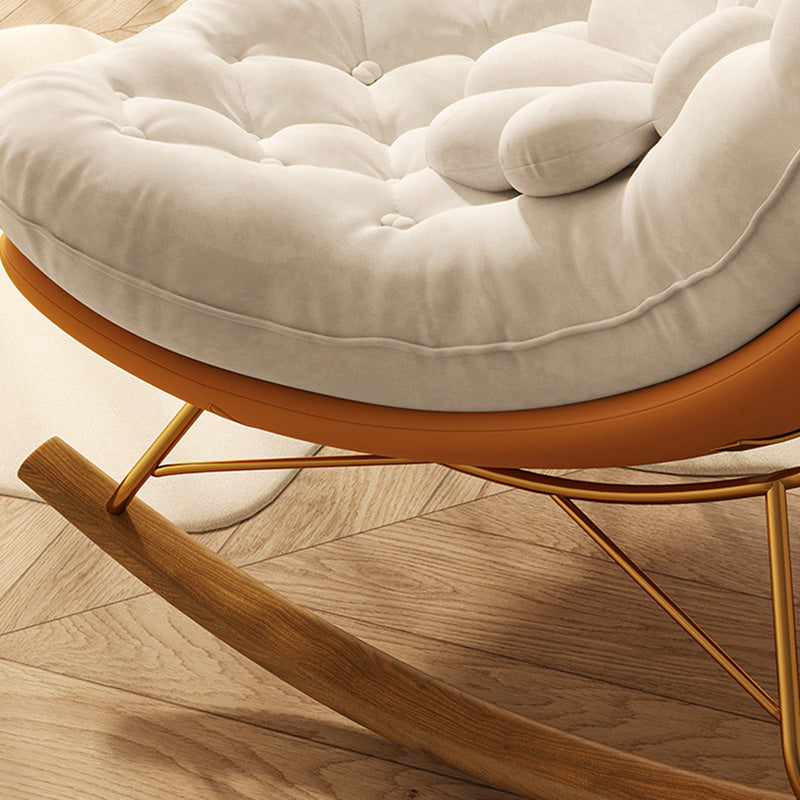 Contemporary Leisure Light Luxury Chaise Rocking Chair Lounge Lazy Chair