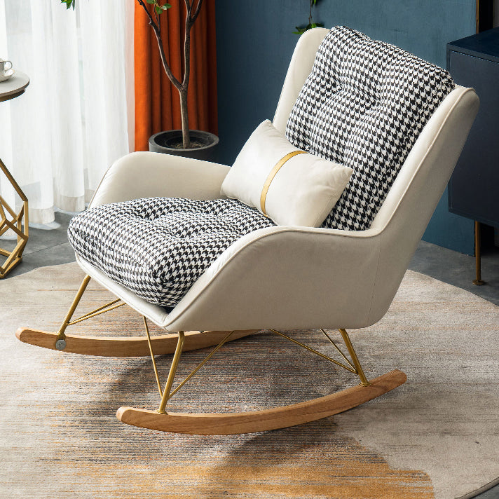 Luxury Style Lounge Lazy Sofa Chair Leisure Modern Rocking Chair