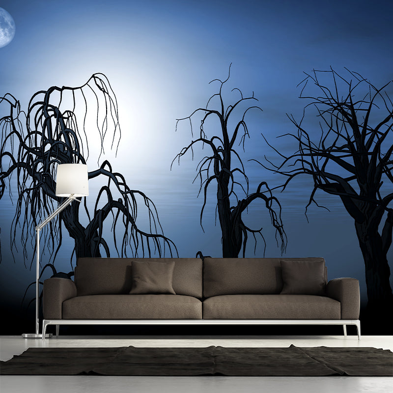 Mildew Resistant Dreamland Mural Illustration Sitting Room Wall Mural