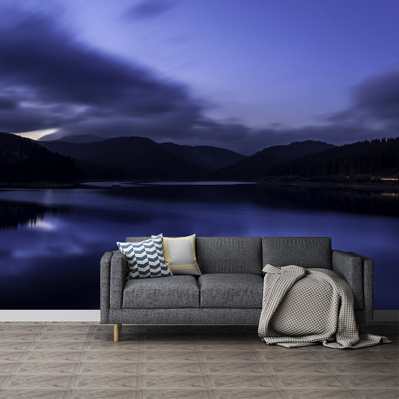 Sky Photography Mural Mildew Resistant Wallpaper Sleeping Room Wall Mural