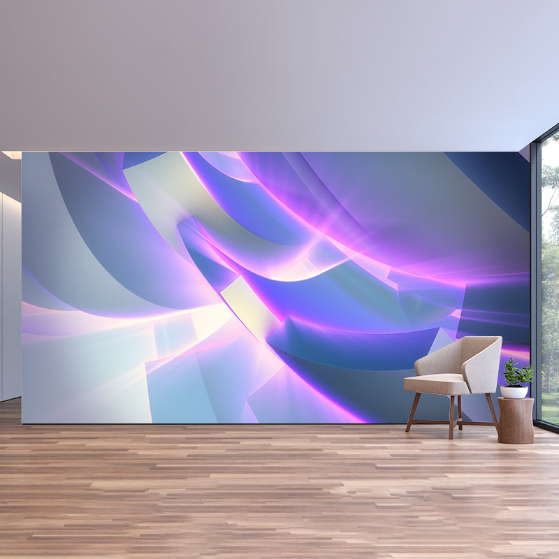 Illustration Mildew Resistant Mural Wallpaper Psychedelic Background Indoor Wall Mural