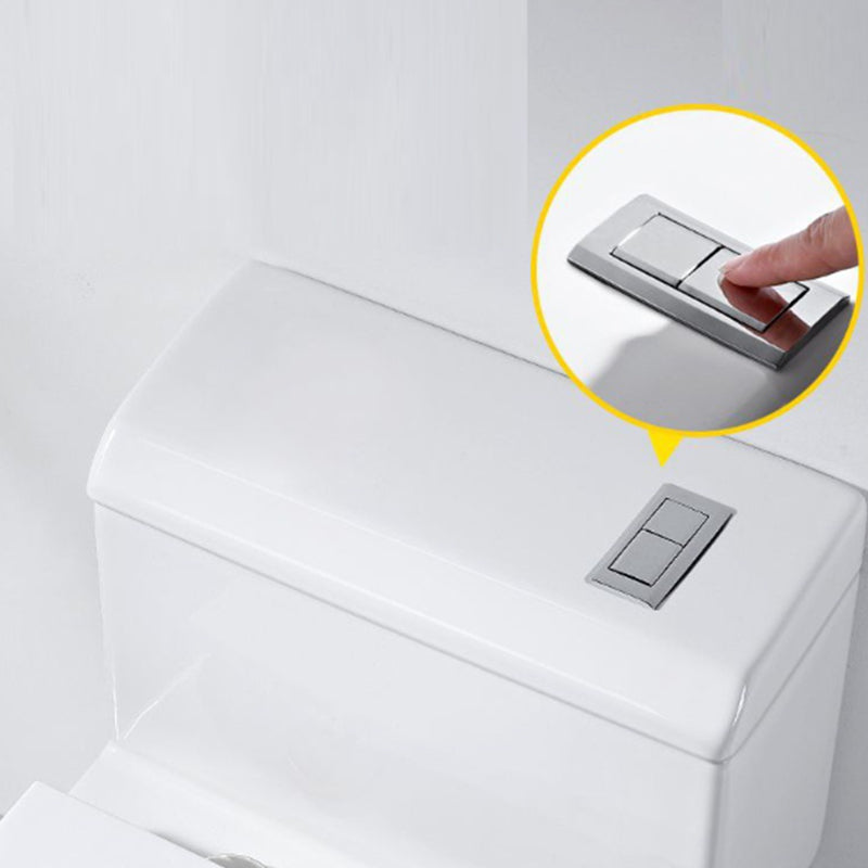 Modern White Ceramic Flush Toilet Floor Mount Urine Toilet for Washroom