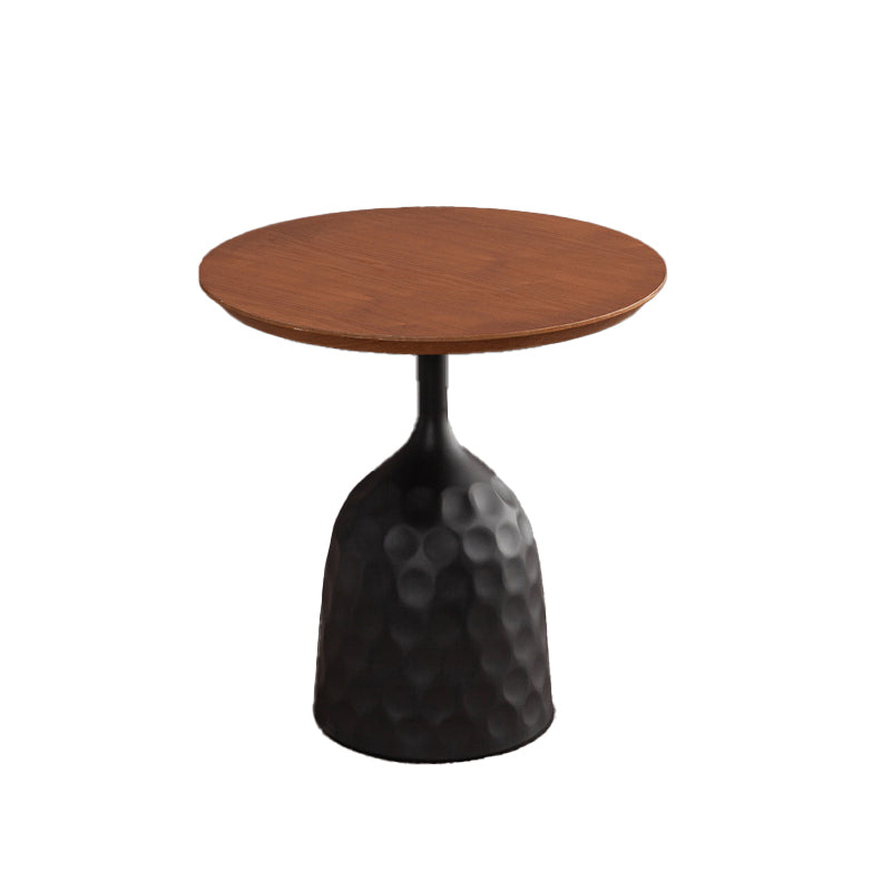 Pedestal Coffee Table Contemporary Solid Wood Coffee Cocktail Table