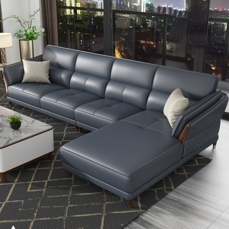 Contemporary Sectional Sofa Pillow Top Arm Sofa for Living Room