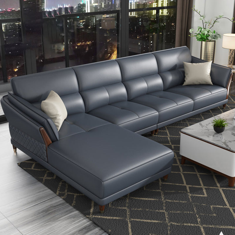 Contemporary Sectional Sofa Pillow Top Arm Sofa for Living Room