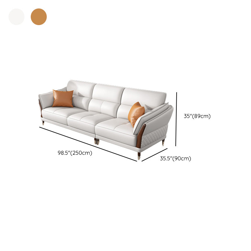 Contemporary Sectional Sofa Pillow Top Arm Sofa for Living Room