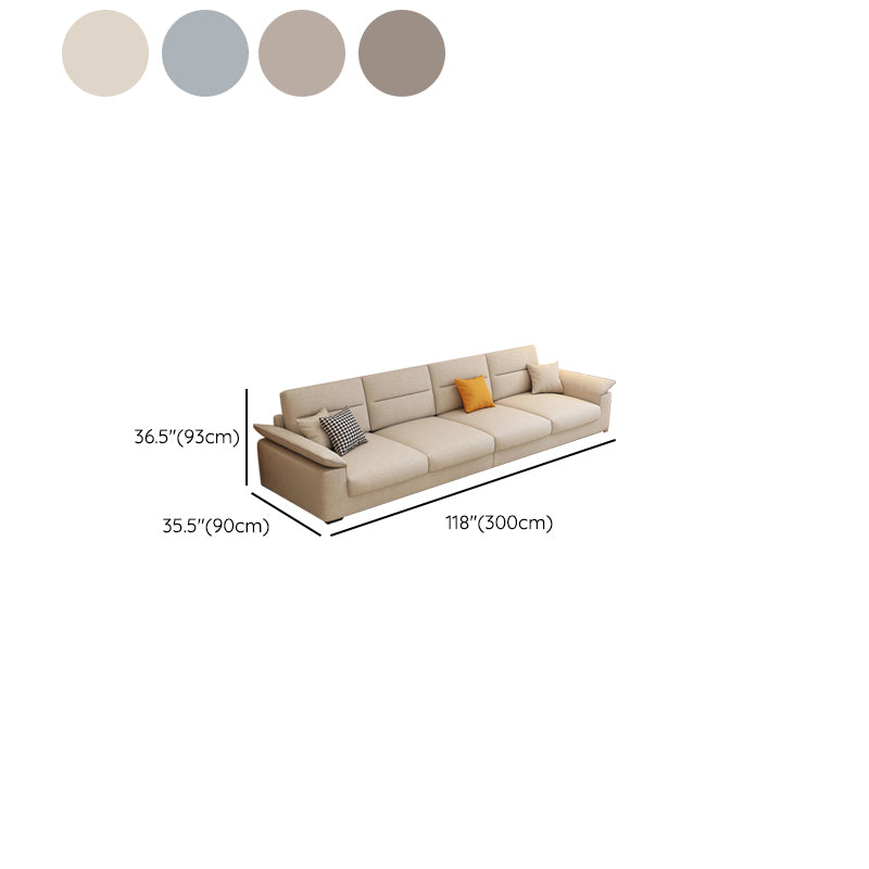 36.6" H Seating Pillow Top Arm Tropical Sofa for Living Room