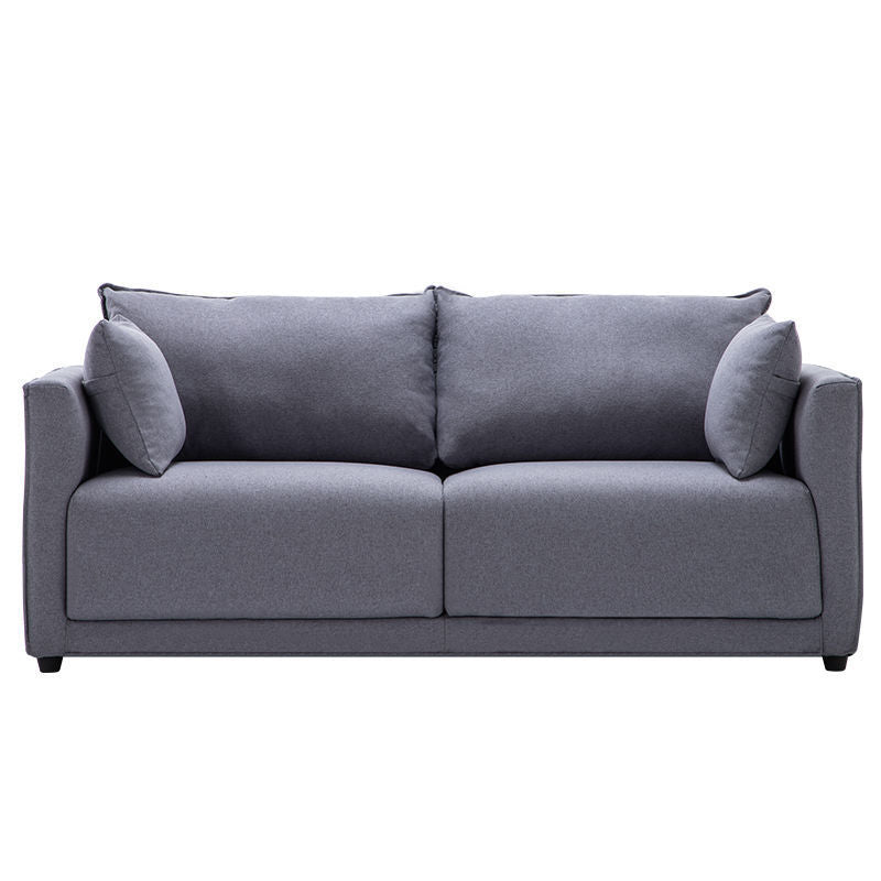 Loose Back 29.5" H Seating Square Arm Contemporary Sofa for Living Room