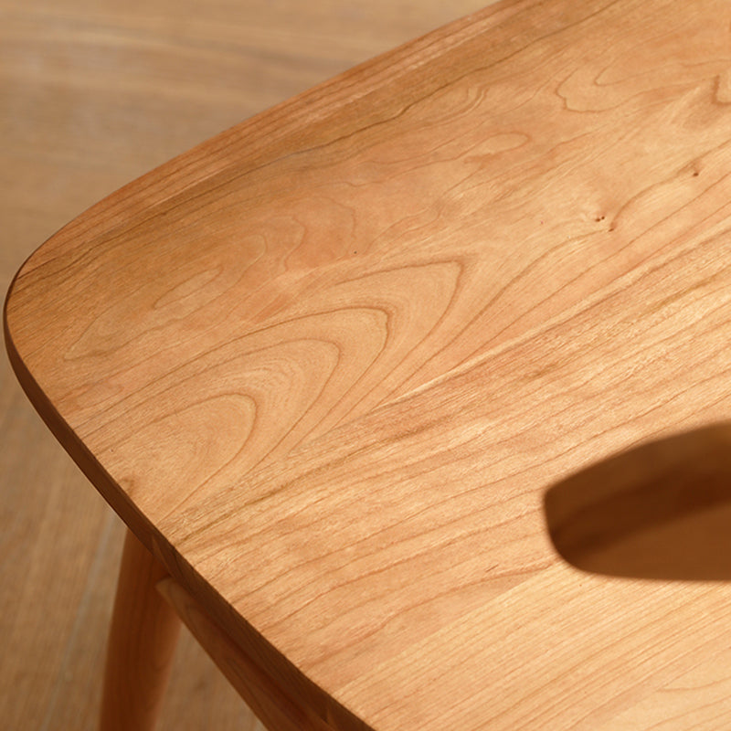 Industrial Style Side Chair Solid Wood Indoor Dining Chair for Living Room