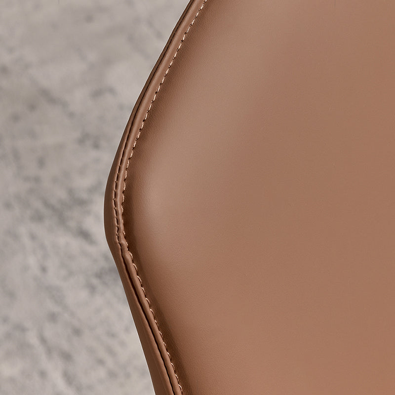 Faux Leather Parsons Dining Chair Dining Room Upholstered Chair