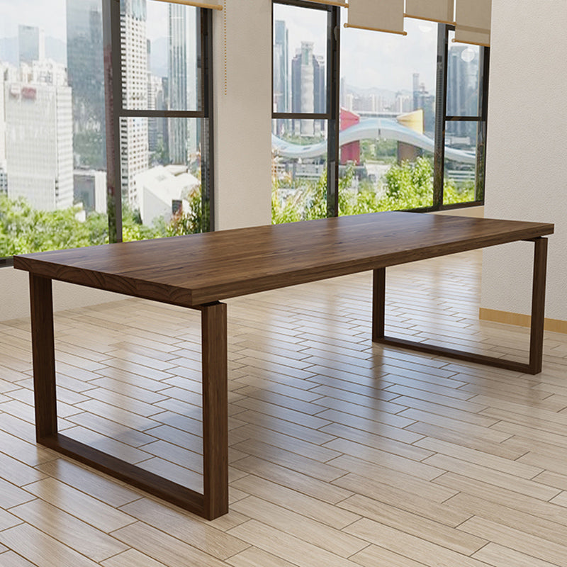 Industrial Medium Wood Furniture 1/4/5 Pcs Standard Height Dining Room Table Set