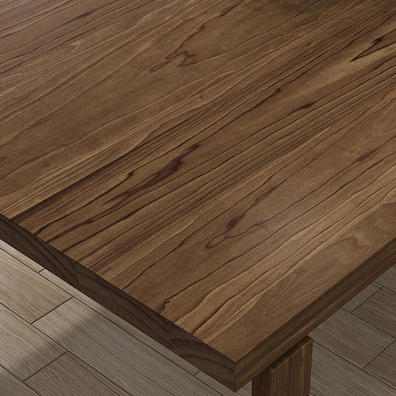 Industrial Medium Wood Furniture 1/4/5 Pcs Standard Height Dining Room Table Set