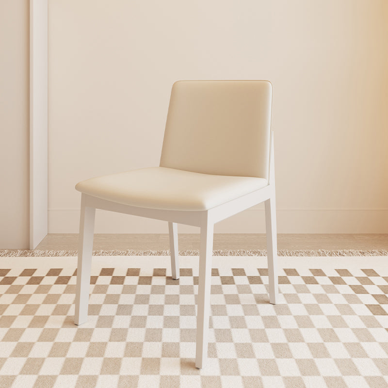 Modern Style 1/4/5/7 Pieces Dining Room Table Rectangle Stone Furniture in White