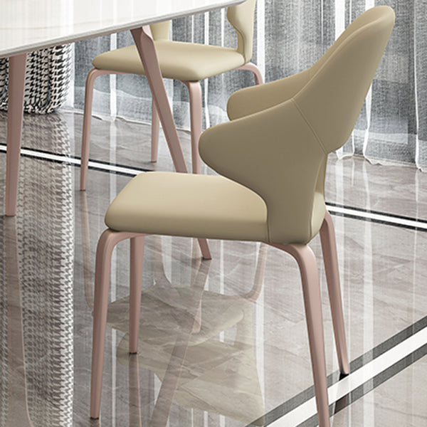 Modern Style 1/4/5/6/7 Pieces Dining Table Rectangle Stone Furniture in White