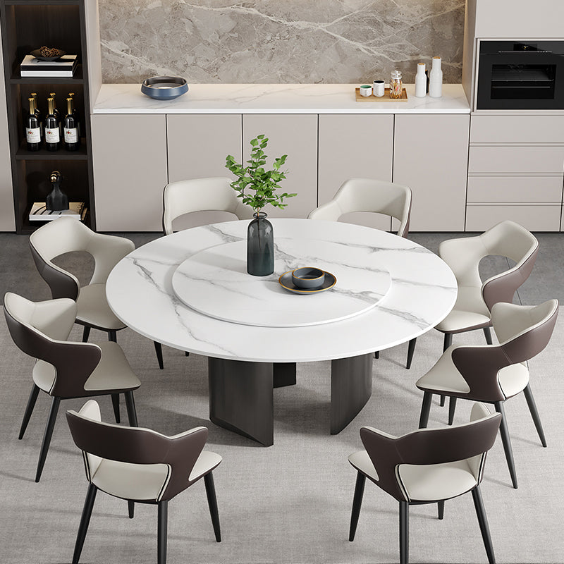 Modern 1/4/7/9 Pieces Furniture Round Stone Dining Set for Kitchen