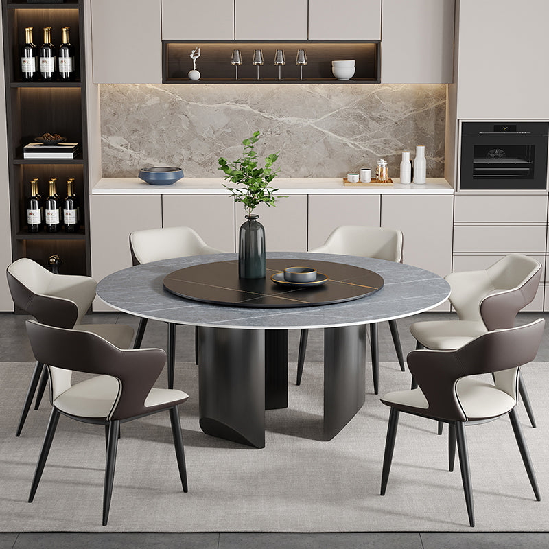 Modern 1/4/7/9 Pieces Furniture Round Stone Dining Set for Kitchen