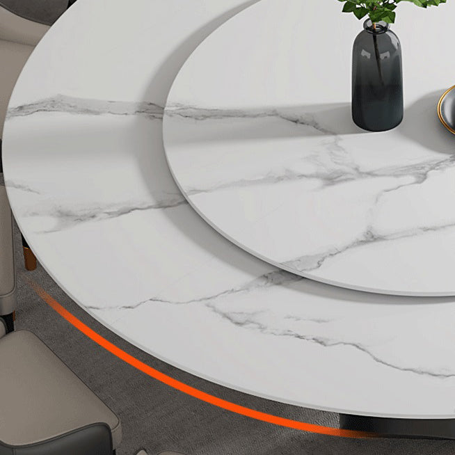 Modern 1/4/7/9 Pieces Furniture Round Stone Dining Set for Kitchen