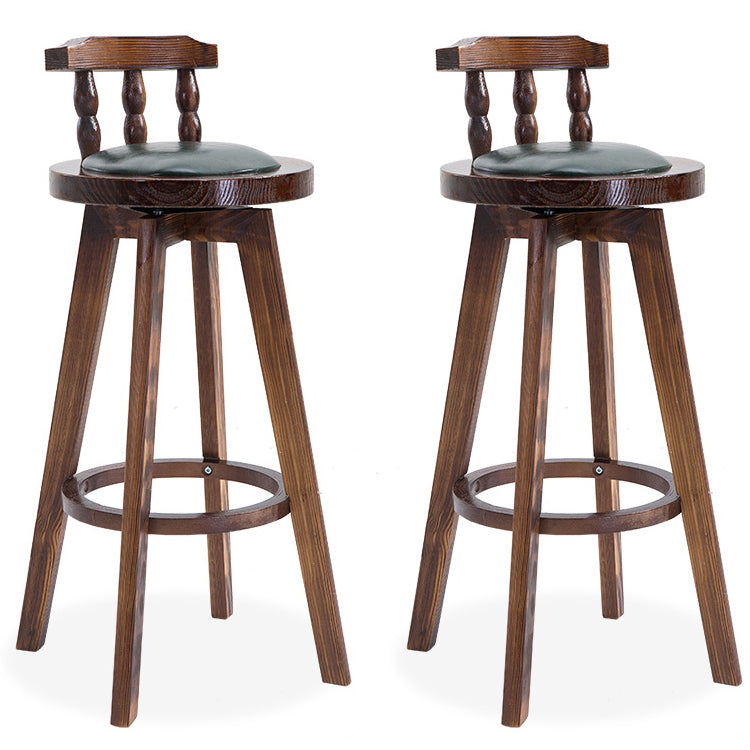 Solid Wood Pub Dining Set Contemporary 1/2/3 Pieces Table and Stool Set