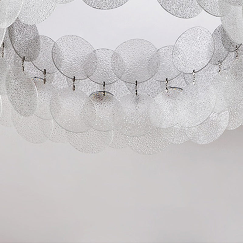 Silver Modernism Flush Mount Lighting LED Ceiling Light for Bedroom