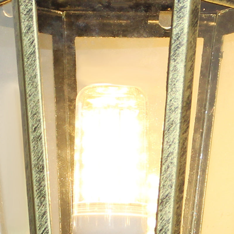 Metal Geometric Wall Light Sconces Industrial 1 Light Wall Mounted Lamp