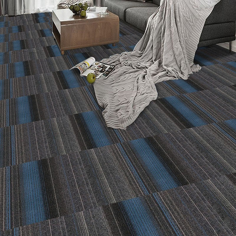Modern Carpet Tiles Self Adhesive Level Loop Stain Resistant Carpet Tile