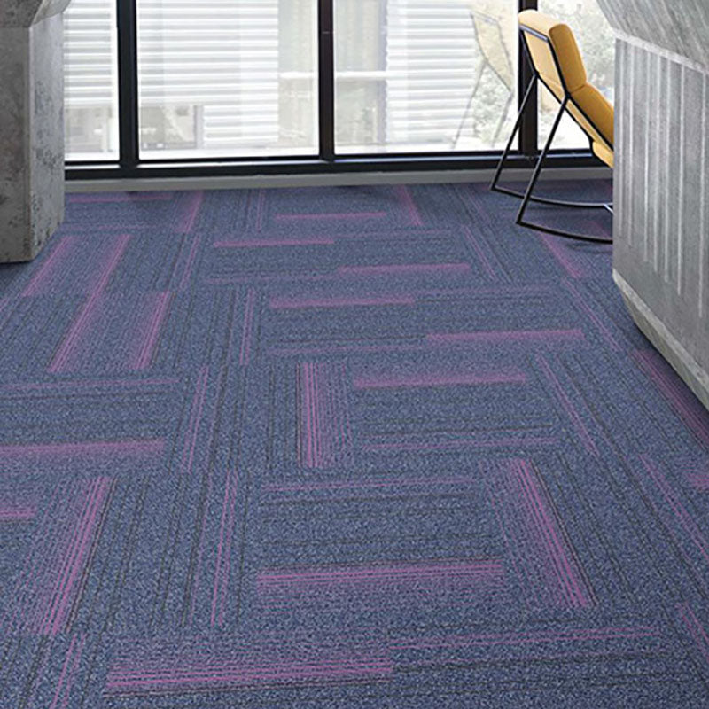 Modern Carpet Tiles Self Adhesive Level Loop Stain Resistant Carpet Tile
