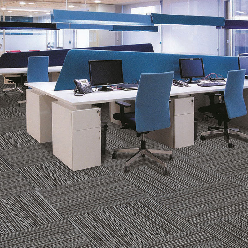 Modern Carpet Tiles Self Adhesive Level Loop Stain Resistant Carpet Tile