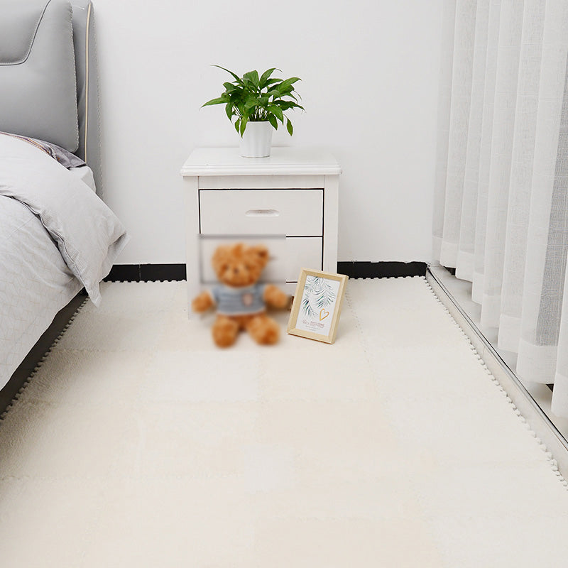 Non-Skid Level Loop Carpet Tile Multi-Color Interlocking Bedroom Carpet Tiles