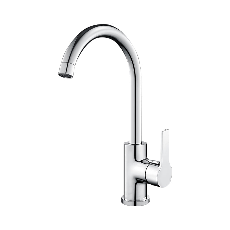 Stainless Steel Kitchen Faucet High Arch Standard Kitchen Faucet with No Sensor