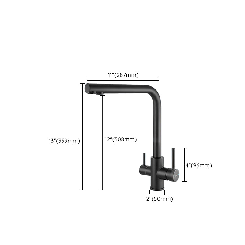 High Arch Kitchen Faucet Stainless Steel Kitchen Faucet with No Sensor