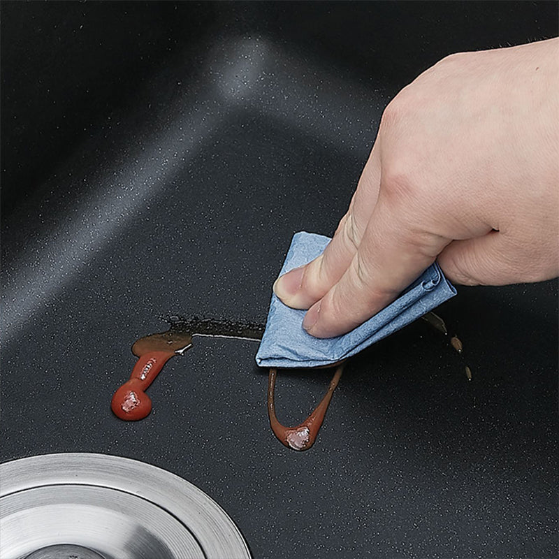 Quartz Kitchen Sink Single Bowl Kitchen Sink with Drain Strainer Kit