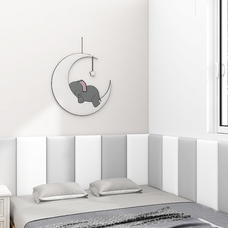 Contemporary Upholstered Wall Covering Paneling Smooth Wall Interior Plank