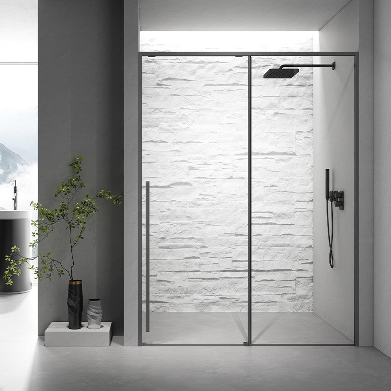 Semi Frameless Shower Doors Scratch Resistant Single Sliding Shower Doors