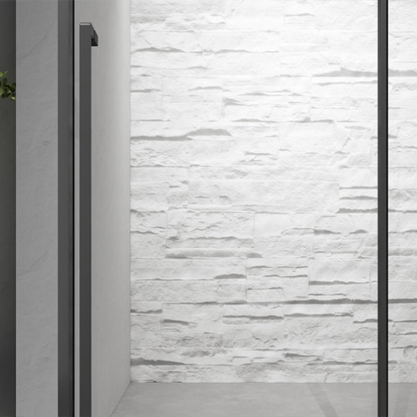 Semi Frameless Shower Doors Scratch Resistant Single Sliding Shower Doors