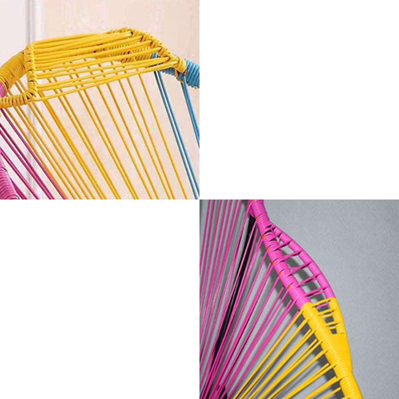 Modern Style Rocking Chair Rattan Outdoor Rocking Chair for Leisure