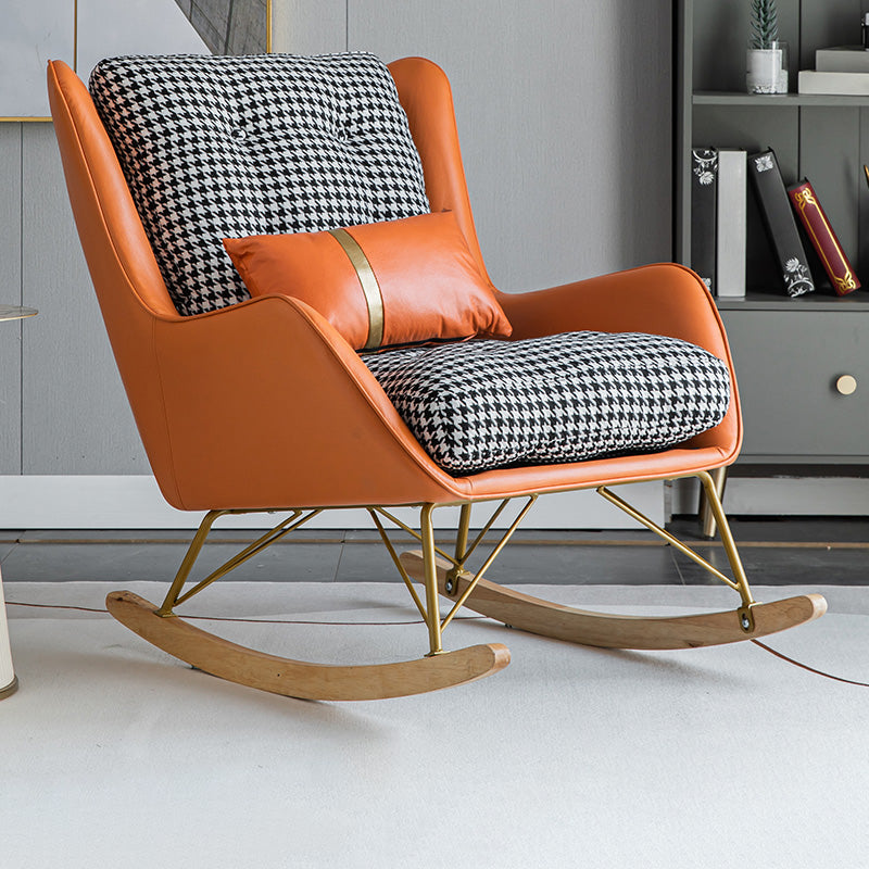 Living Room Light Luxury Rocking Chair Modern Family Lazy Sofa Chair