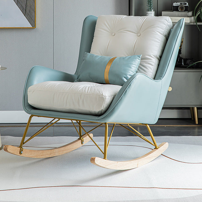 Living Room Light Luxury Rocking Chair Modern Family Lazy Sofa Chair