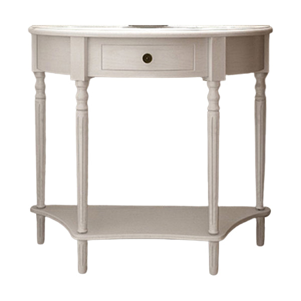 Mid-Century Modern Console Table Wooden Accent Table for Hall