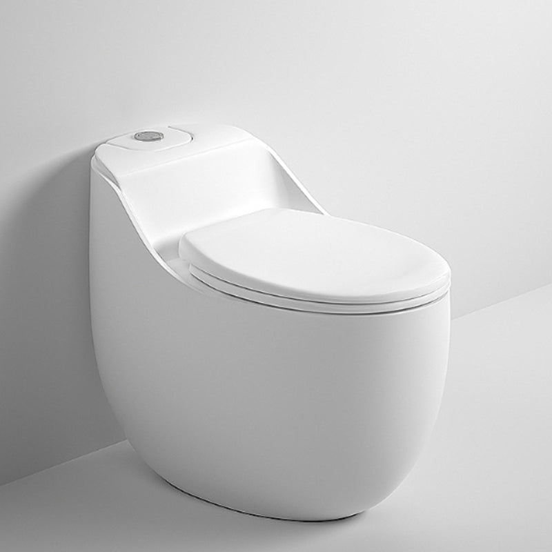 Contemporary Floor Mounted Flush Toilet Seat Included Urine Toilet for Bathroom