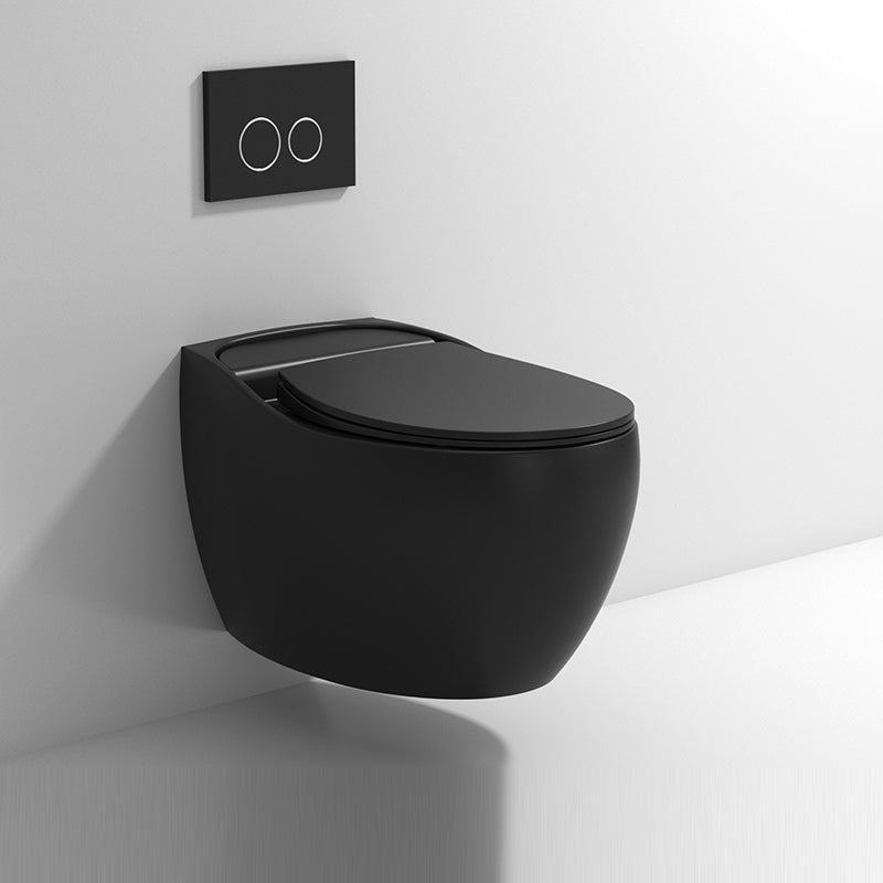Modern Ceramic Flush Toilet Wall Hung Toilet Bowl for Washroom