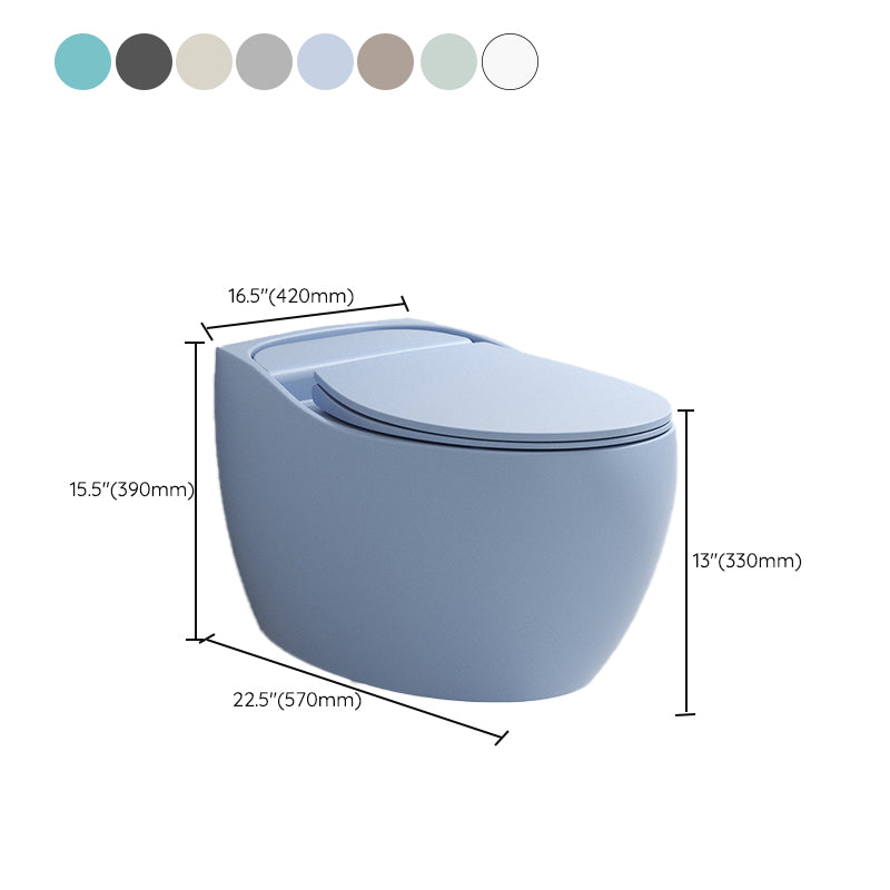 Modern Ceramic Flush Toilet Wall Hung Toilet Bowl for Washroom
